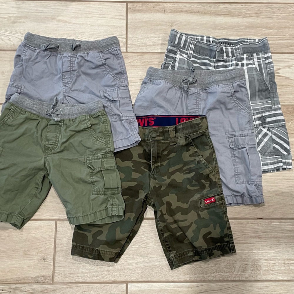 5 pairs of boy shorts